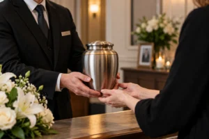 Who Can Collect Ashes From a Funeral Director?