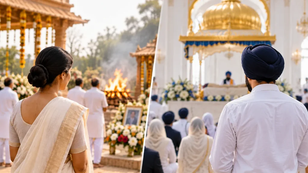 What to Wear to a Hindu Funeral or Sikh Funeral in the UK